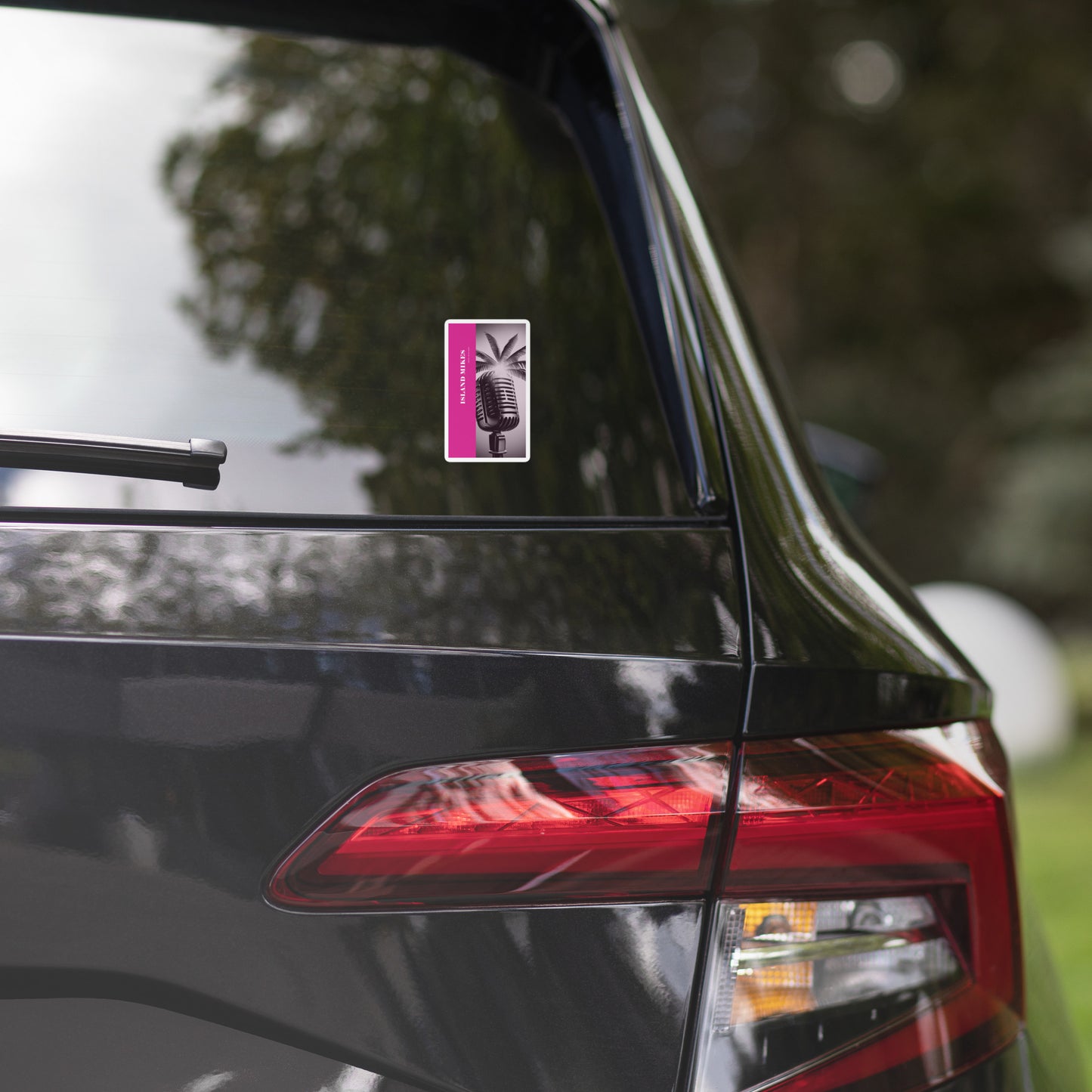 Island Mikes Pink Sticker