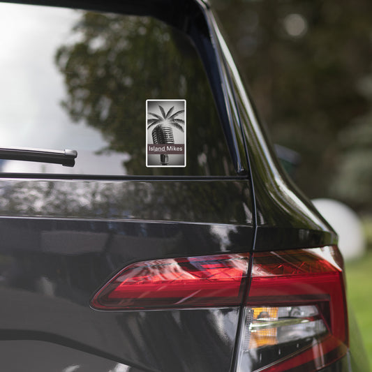 Island Mikes Brown Sticker