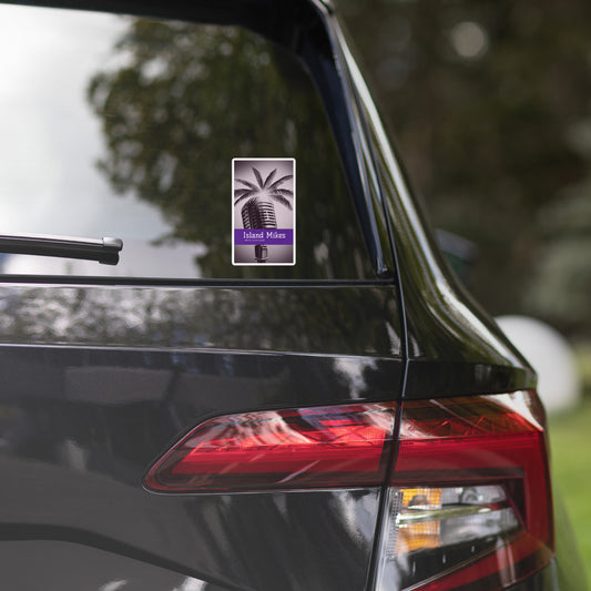 Island Mikes Purple Sticker
