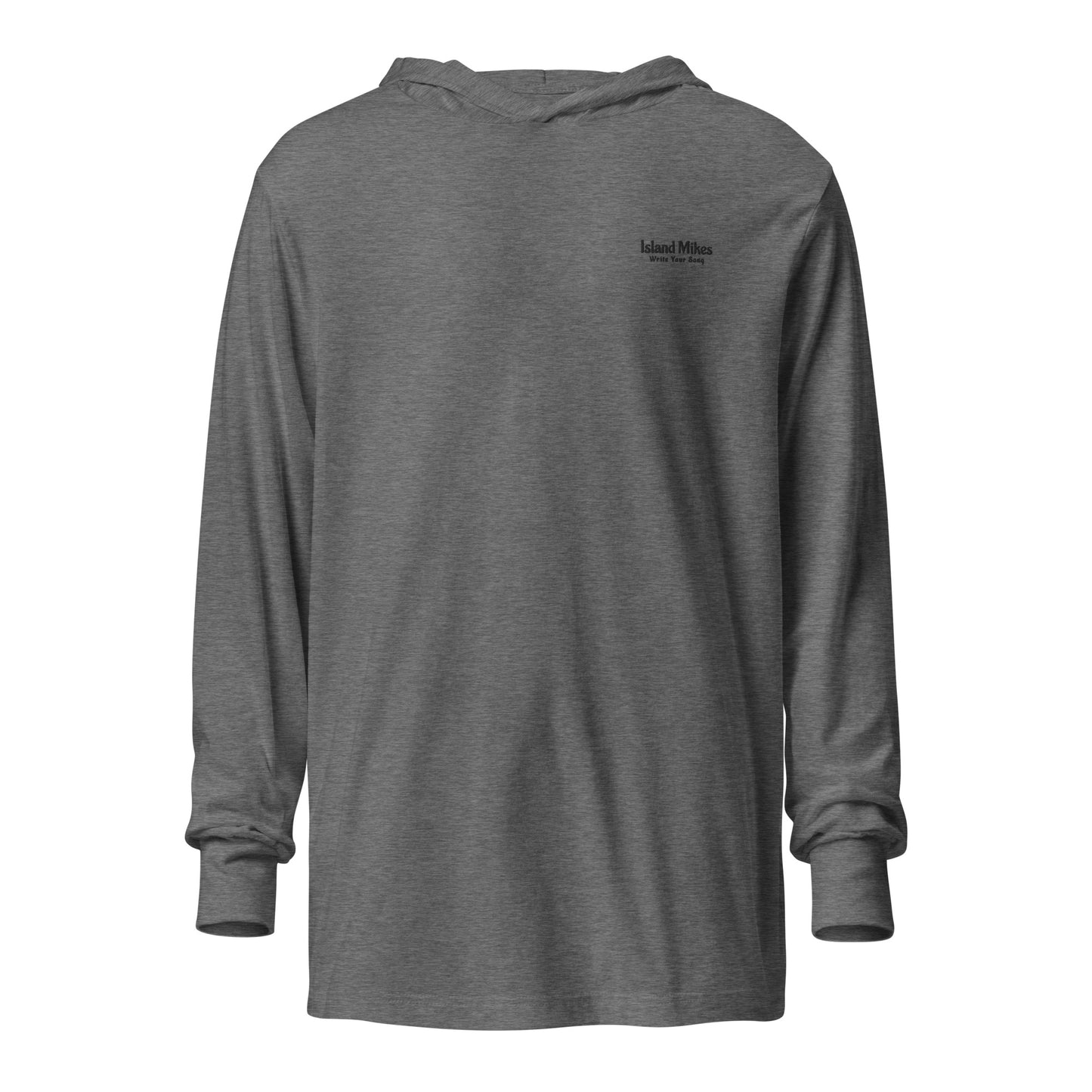 "The Hooded" Long-Sleeve Shirt | Black Logo